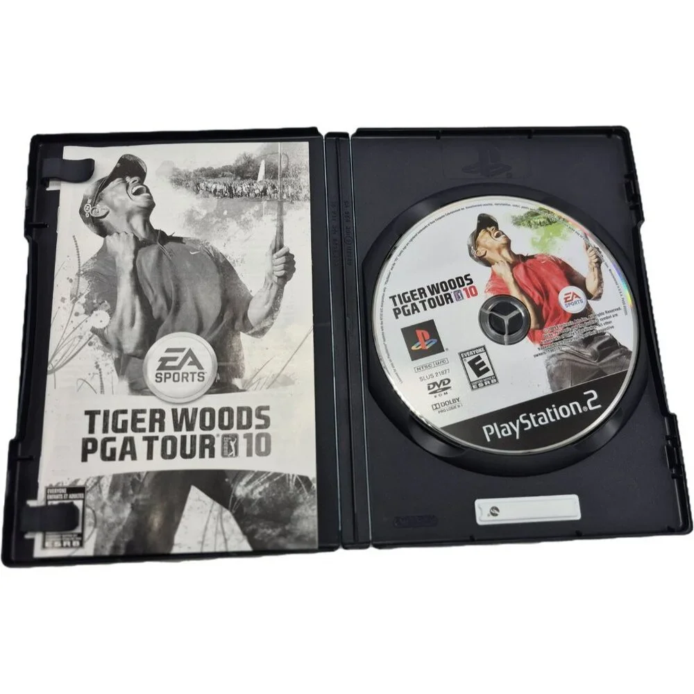 Sony PS 2 Tiger Woods PGA Tour 10 EA Sports PlayStation 2 Golf Game Rated E